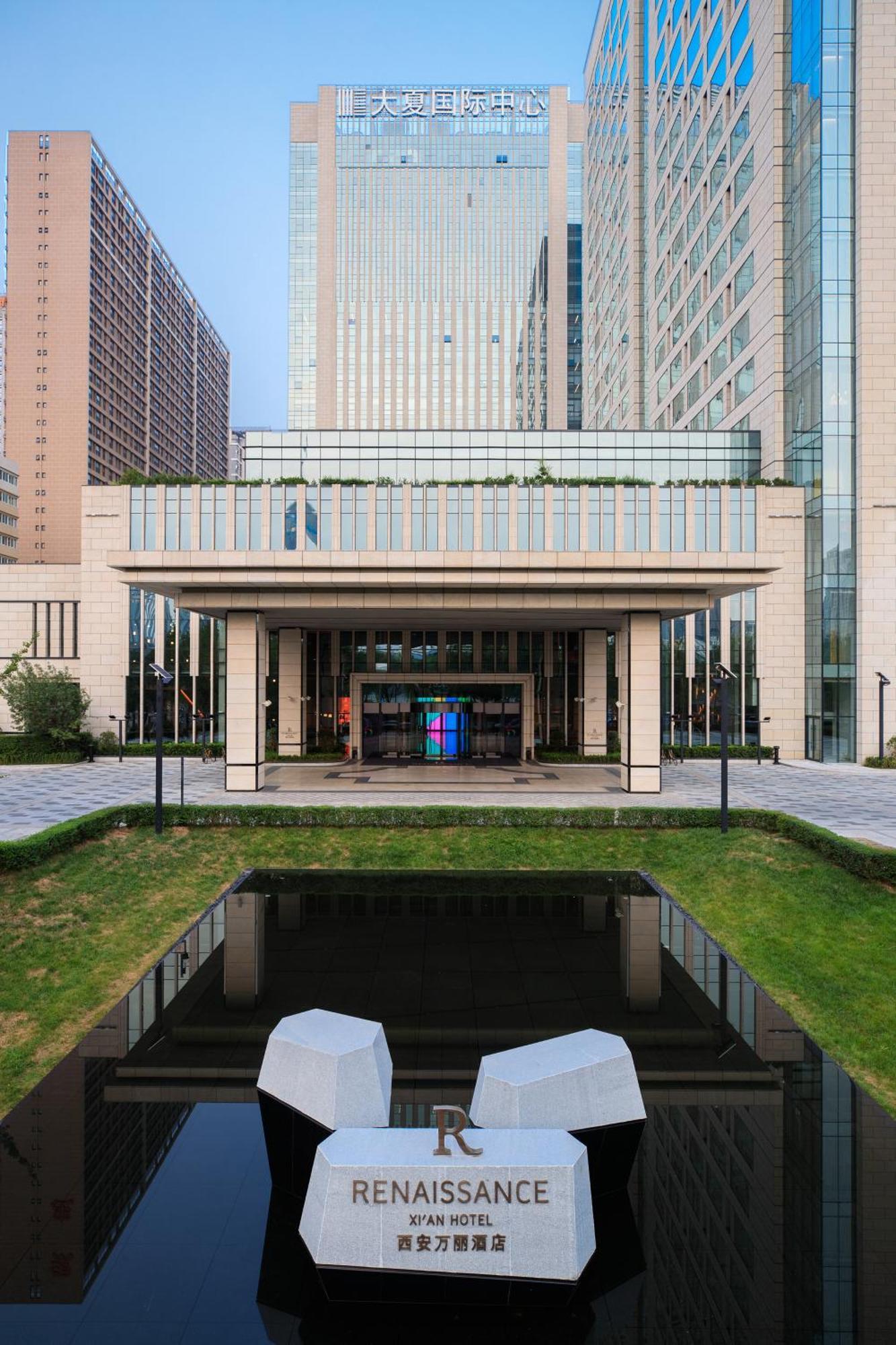 Renaissance Xi'An Hotel Bagian luar foto